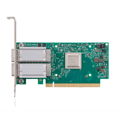 Cartão de adaptador de rede de 10 Mbps/100 Mbps Mellanox MCX556A-EDAT-SP