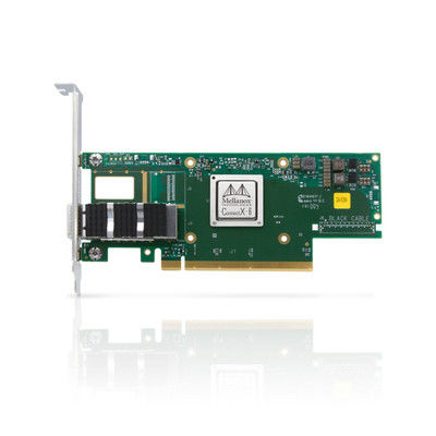 Cartão de adaptador Ethernet de 100 Gb/S MCX653105A-ECAT Mellanox ConnectX-6 VPI