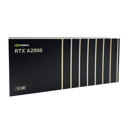 12g 60Mhs GDDR6 GPU Card RTX A2000 Graphics Video Card para entusiastas de jogos