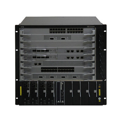 S7706 POE Switch de rede original 4.32 Tbps Fornecimento de alimentação de controle principal duplo