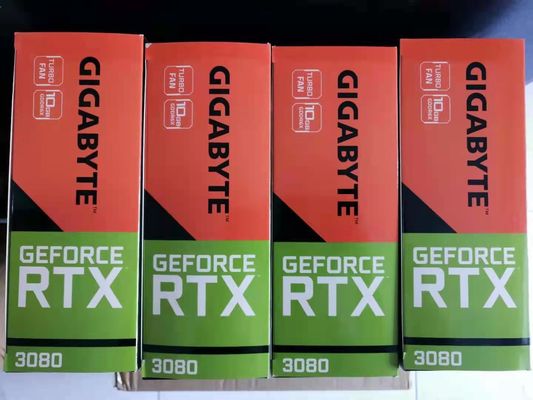 1710Mhz Core Clock GPU Card Gigabyte GeForce RTX 3080 Cartão de vídeo de jogos