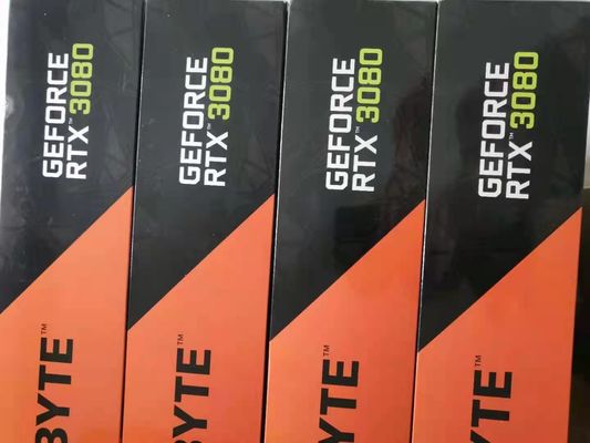 1710Mhz Core Clock GPU Card Gigabyte GeForce RTX 3080 Cartão de vídeo de jogos