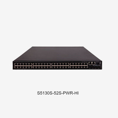 Disponibilidade de estoque S5130-EI 24/32/48 Port Poe Ethernet Networking Switch para rede