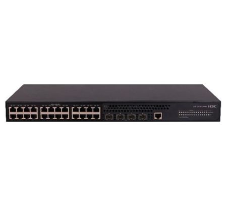 Taxa de transmissão 10/100/1000Mbps H3C LS-S5130S-28S-HPWR-EI Fibra de rede Poe Switch